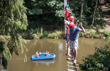 parcours aventure dans les arbres