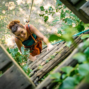 cabane dans les arbres échelle les ormes