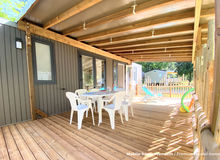 Mobile home Premium Les Ormes Terrasse 2