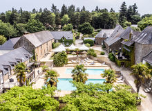 Vue aérienne piscines Club