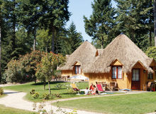 vacances nature en cottage en bois les ormes