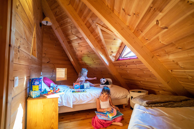 cottage en bois pour grande famille