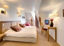 chambre hôtel les Ormes