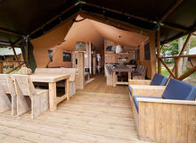 Safari tent