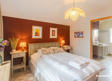 Gîte Kermelin10_chambre et SDB