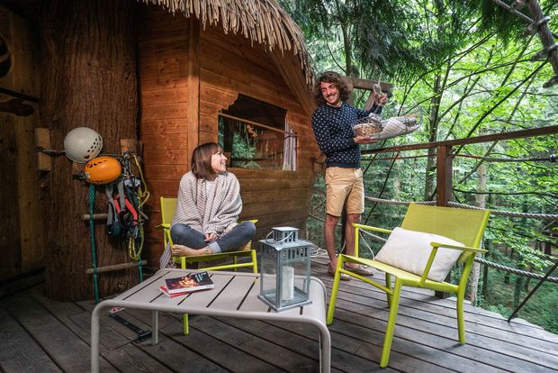 cabane panier