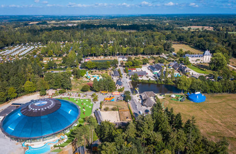 Les ormes vue dome chateau