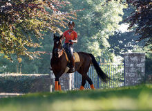 horse riding