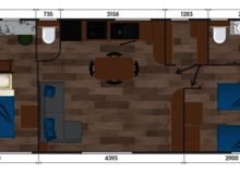 Plan Taos 2 chambres