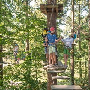 parcours aventure dans les arbres les ormes